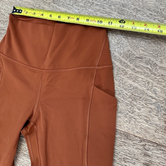 Lululemon Align High-rise with Pockets 23” Sable Copper size 6 - Picture 13 of 17